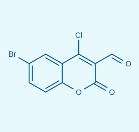 6-溴-4-氯-3-甲酰基香豆素,6-Bromo-4-chloro-3-formylcoumarin