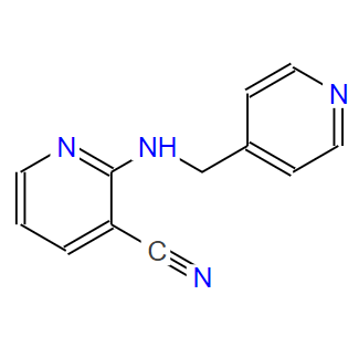 2-[(pyridin-4-ylmethyl)amino]nicotinonitrile,2-[(pyridin-4-ylmethyl)amino]nicotinonitrile