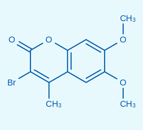 3-溴-6，7-二甲氧基-4-甲基香豆素,3-bromo-6,7-dimethoxy-4-methyl