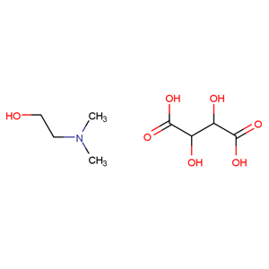 二甲氨基乙醇酒石酸氫鹽,2-Dimethylaminoethanol (+)-bitartrate salt