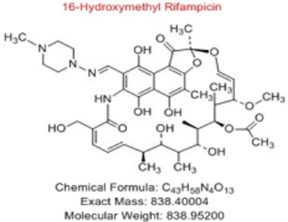 16-羥甲基利福平,16-Hydroxymethyl Rifampicin