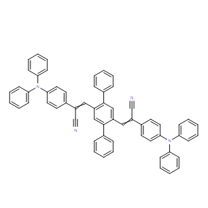 3,3'-（[1,1'：4'，1'-三苯基]-2'，5'-二基）雙（2-（4-（二苯胺基）苯基）丙烯腈）