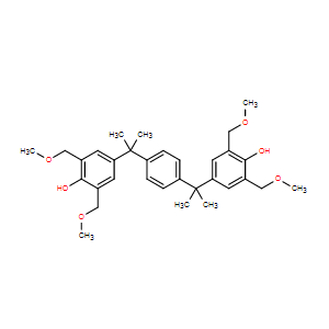 4,4'-(1,4-亞苯基雙(丙烷-2,2-二基))雙(2,6-雙(甲氧基甲基)苯酚)