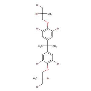 1,1'-(2,2-丙烷二基)二[3,5-二溴-4-(2,3-二溴-2-甲基丙氧基)苯],1,1'-(isopropylidene)bis[3,5-dibromo-4-(2,3-dibromo-2-methylpropoxy)benzene]