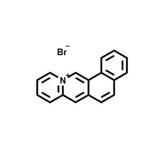 萘并[2,1-b]喹嗪鎓溴代物Naphtho[2,1-b]quinolizinium, bromide