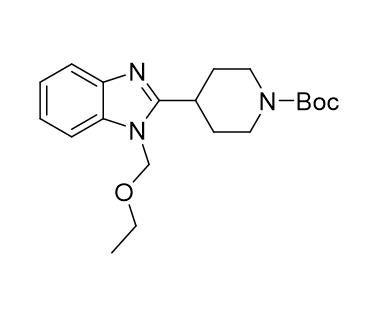 4-[1-(2-乙氧基-甲基)-1H-苯并咪唑-2-基]-哌啶-1-甲酸叔丁酯,4-[1-(2-ethoxy-methyl)-1H-benzimidazol-2-yl]-piperidin-1-carboxyic acid tert-butyl ester