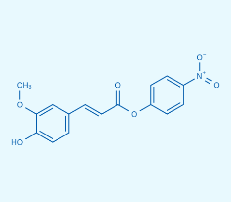 對(duì)硝基苯基反式-阿魏酸酯,4-Nitrophenyl trans-ferulate