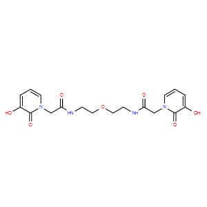 N,N'-(氧雙(乙烷-2,1-二基))雙(2-(3-羥基-2-氧代吡啶-1(2H)-基)乙酰胺),N,N'-(Oxybis(ethane-2,1-diyl))bis(2-(3-hydroxy-2-oxopyridin-1(2H)-yl)acetamide)