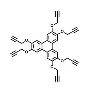 2,3,6,7,10,11-六軸（丙-2-炔-1-基氧基）苯并菲,2,3,6,7,10,11-hexakis(prop-2-yn-1-yloxy)triphenylene