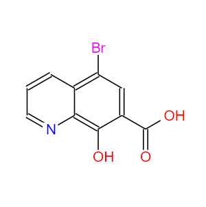 5-溴-8-羥基喹啉-7-羧酸,5-Bromo-8-hydroxyquinoline-7-carboxylic acid