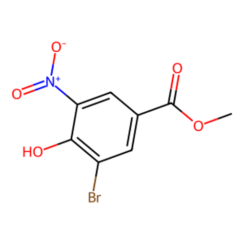 3-溴-4-羥基-5-硝基苯甲酸甲酯,methyl 3-bromo-4-hydroxy-5-nitrobenzoate