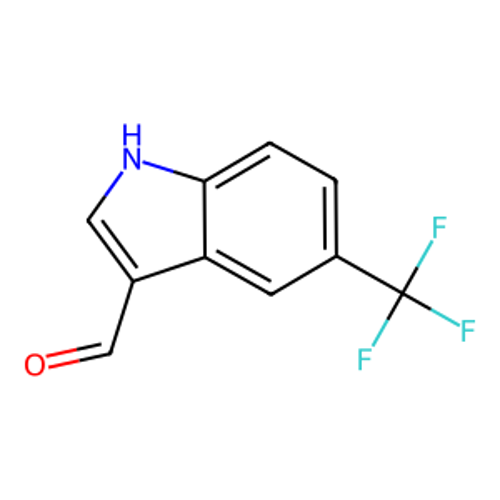 5-(三氟甲基)-1H-吲哚-3-甲醛,5-(trifluoromethyl)-1H-indole-3-carbaldehyde