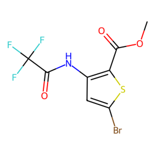 5-溴-3-(2,2,2-三氟乙酰氨基)噻吩-2-羧酸甲酯,methyl 5-bromo-3-(2,2,2-trifluoroacetamido)thiophene-2-carboxylate