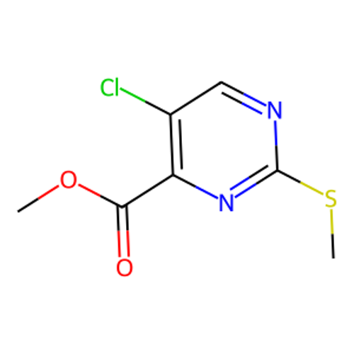 5-氯-2-(甲硫基)嘧啶-4-羧酸甲酯,methyl 5-chloro-2-(methylthio)pyrimidine-4-carboxylate