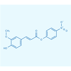 對硝基苯基反式-阿魏酸酯  398128-60-4