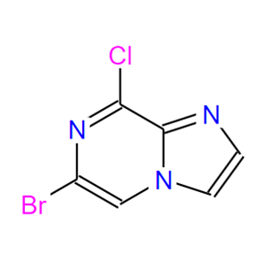 6-溴-8-氯咪唑[1,2-A]吡嗪