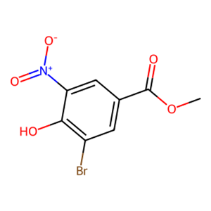 3-溴-4-羟基-5-硝基苯甲酸甲酯