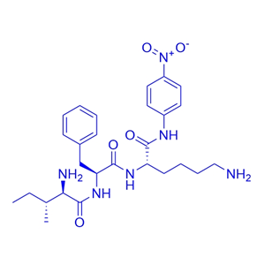 人纖溶酶高度特異性底物多肽/76626-41-0/H-D-Ile-Phe-Lys-pNA