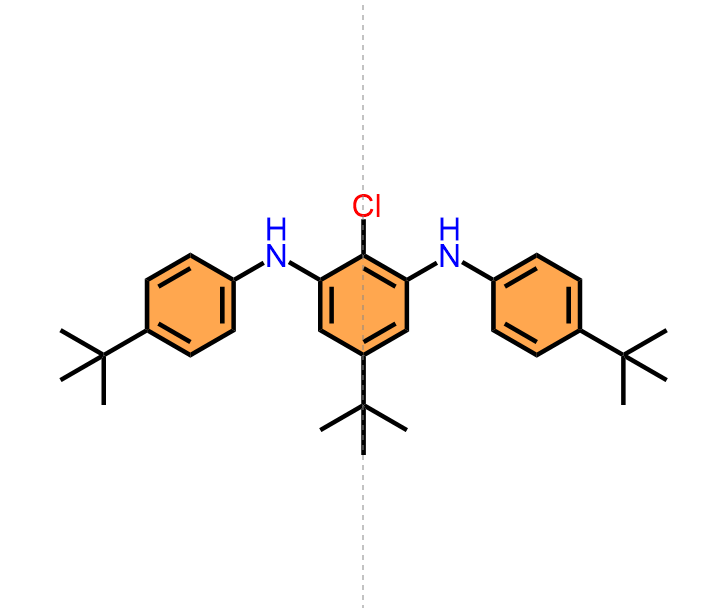 5-(叔丁基)-N1,N3-雙(4-(叔丁基)苯基)-氯苯-1,3-二胺,1,3-Benzenediamine, 2-chloro-5-(1,1-dimethylethyl)-N1,N3-bis[4-(1,1-dimethylethyl)phenyl]-