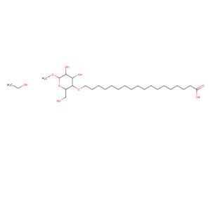 α-氫-ω-羥基-聚(氧-1,2-乙二基)、甲基-D-吡喃葡糖苷(4:1)、十八酸酯(2:3)的醚化物