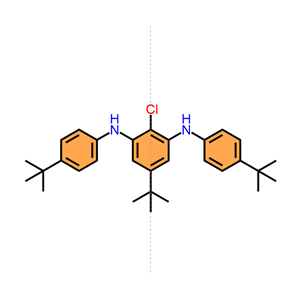 5-(叔丁基)-N1,N3-雙(4-(叔丁基)苯基)-氯苯-1,3-二胺,1,3-Benzenediamine, 2-chloro-5-(1,1-dimethylethyl)-N1,N3-bis[4-(1,1-dimethylethyl)phenyl]-