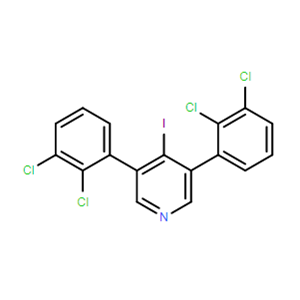 3,5-双（2,3-二氯苯基）-4-碘吡啶