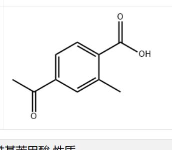 2-甲基-4-乙酰基苯甲酸,4-acetyl-2-methylbenzoic acid