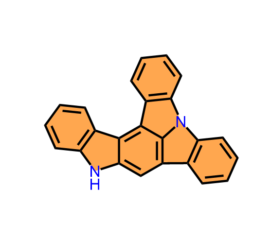 11H-二吲哚[3,2-b:1'，2'，3'-/m]咔唑,11H-diindolo[3,2-b:1',2',3'-/m]carbazole