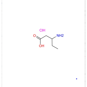 3-氨基戊酸鹽酸鹽,3-Amino-pentanoic acid Hydrochloride