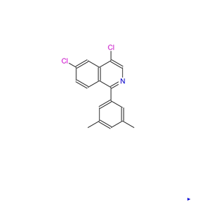 4,6-二氯-1-（3,5-二甲基苯）異喹啉,4,6-dichloro-1-(3,5-dimethylphenyl)isoquinoline