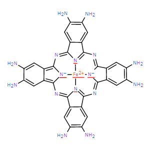 2,3,9,10,16,17,23,24-八(氨基)酞菁鐵(II),Iron(II) 2,3,9,10,16,17,23,24-Octakis(amino)phthalocyanine