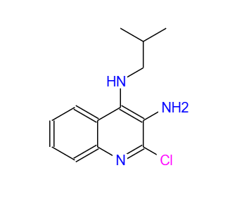 2-氯-N4-(2-甲基丙基)-3,4-喹啉二胺,2-Chloro-N4-isobutylquinoline-3,4-diamine