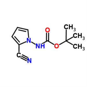 (2-氰基-1H-吡咯-1-基)氨基甲酸叔丁酯,tert-butyl 2-cyano-1H-pyrrol-1-ylcarbaMate