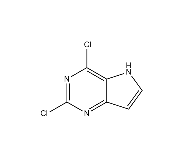 2,4-二氯吡咯[3,2-D]嘧啶,2,4-DICHLORO-5H-PYRROLO[3,2-D]PYRIMIDINE