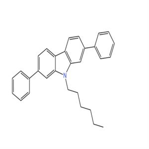 ACI,9H-Carbazole, 9-hexyl-2,7-diphenyl-