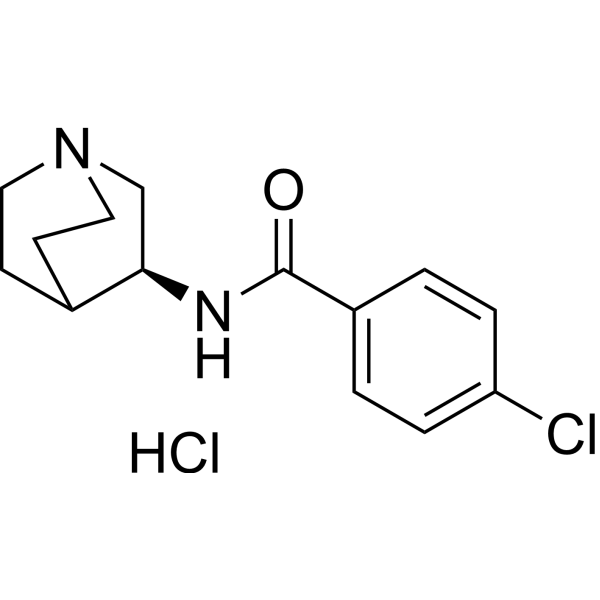 (S)-4-氯-N-(奎寧環(huán)-3-基)苯甲酰胺鹽酸鹽,PNU-282987 S enantiomer hydrochloride