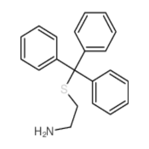 2-(三苯甲基硫基)乙胺,2-(tritylthio)ethanamine,2-[(triphenylmethyl)thio]- Ethanamine