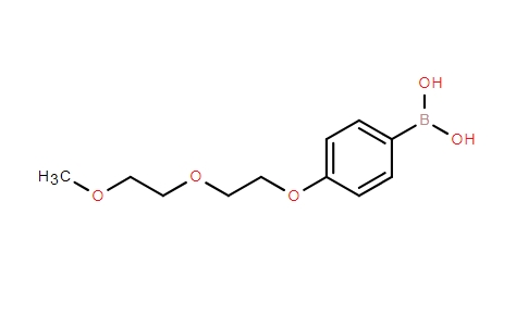 (4-(2-(2-甲氧基乙氧基)乙氧基)苯基)硼酸,Boronic acid, B-[4-[2-(2-methoxyethoxy)ethoxy]phenyl]-