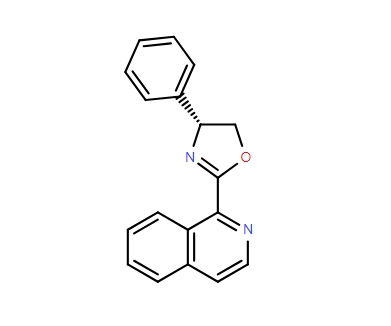 (R)-2-(異喹啉-1-基)-4-苯基-4,5-二氫惡唑,Isoquinoline, 1-[(4R)-4,5-dihydro-4-phenyl-2-oxazolyl]-