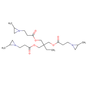 三羟甲基丙烷-三[3-(2-甲基吖丙啶基)丙酸酯],Trimethylolpropane tris(2-methyl-1-aziridinepropionate)