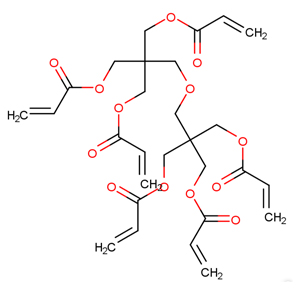 聚二季戊四醇六丙烯酸酯,[3-prop-2-enoyloxy-2-[[3-prop-2-enoyloxy-2,2-bis(prop-2-enoyloxymethyl)propoxy]methyl]-2-(prop-2-enoyloxymethyl)propyl] prop-2-enoate