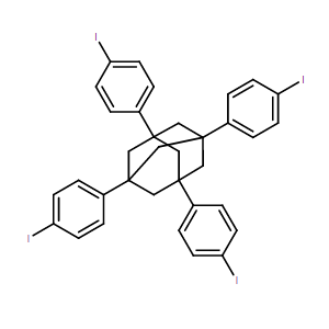 1,3,5,7-四(4-碘苯基)金剛烷,1,3,5,7-Tetrakis(4-iodophenyl)adamantane