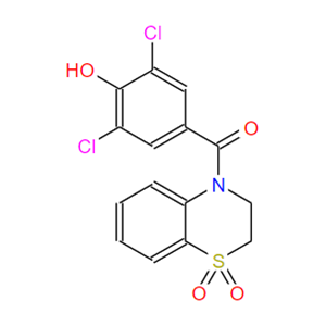 (3,5-二氯-4-羥基苯基)-(1,1-二氧代-2,3-二氫-1H-1Λ6-苯并[1,4]噻嗪-4-基)-甲酮