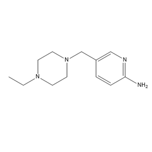 5-[(4-乙基哌嗪-1-基)甲基]吡啶-2-胺,5-((4-Ethylpiperazin-1-yl)methyl)pyridin-2-amine