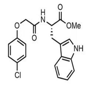 L-Tryptophan, N-[2-(4-chlorophenoxy)acetyl]-, methyl ester,L-Tryptophan, N-[2-(4-chlorophenoxy)acetyl]-, methyl ester