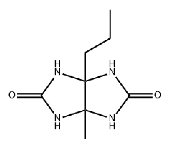 3a-甲基-6a-正丙基甘脲,Imidazo[4,5-d]imidazole-2,5(1H,3H)-dione, tetrahydro-3a-methyl-6a-propyl-