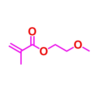 甲基丙烯酸甲氧基乙酯,ETHYLENE GLYCOL METHYL ETHER METHACRYLATE;2-METHOXYETHYL METHACRYLATE;2-methyl-2-propenoicaci2-methoxyethylester ;2-Propenoicacid,2-methyl-,2-methoxyethylester ;Ethylene glycol methyl ether methacryla