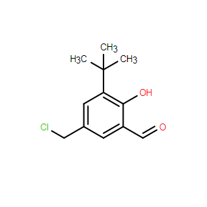 3-(叔丁基)-5-(氯甲基)-2-羥基苯甲醛,3-(tert-Butyl)-5-(chloromethyl)-2-hydroxybenzaldehyde