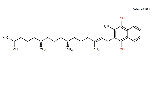 二氫維他命 K1,[R-[R*,R*-(E)]]-2-methyl-3-(3,7,11,15-tetramethylhexadec-2-enyl)naphthalene-1,4-diol