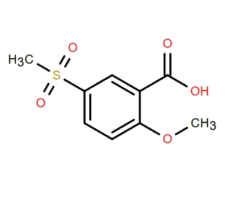 2-甲氧基-5-甲磺?；郊姿?2-Methoxy-5-(methylsulfonyl)benzoic acid